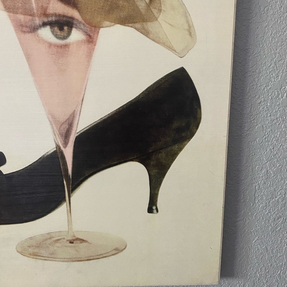 Vogue wrapped canvas